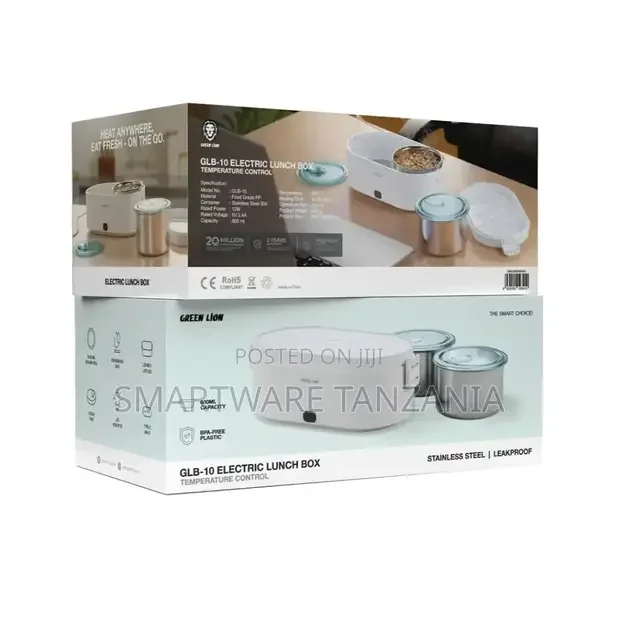 Green Lion Electronic Lunch Box 800ml - Buy in Dar es Salaam, Tanzania | Smartware