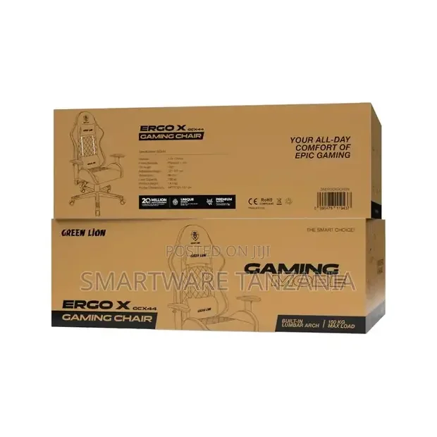 Green Lion Ergo X Gcx44 Gaming Chair - Buy in Dar es Salaam, Tanzania | Smartware