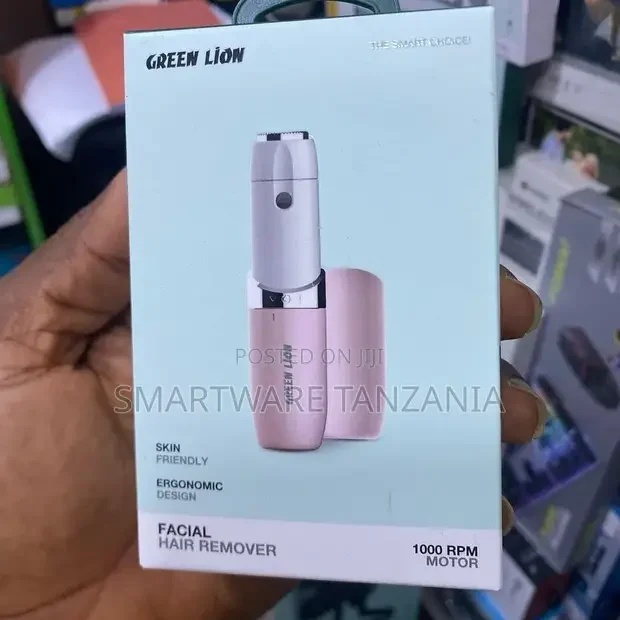 Green Lion Facial Hair Remover With Blade LED Indicator - Buy in Dar es Salaam, Tanzania | Smartware