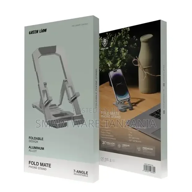 Green Lion Fold Mate Phone Stand - Gray - Buy in Dar es Salaam, Tanzania | Smartware