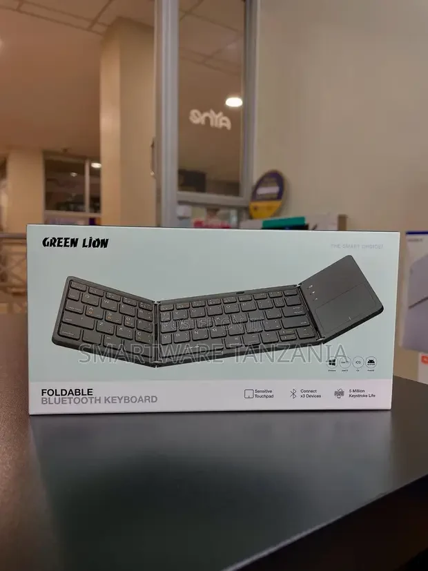 Green Lion Foldable Bluetooth Keyboard Touchpad - Buy in Dar es Salaam, Tanzania | Smartware