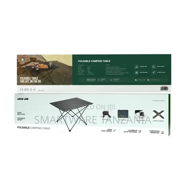 Green Lion Foldable Camping Table - Buy in Dar es Salaam, Tanzania | Smartware