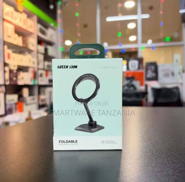 Green Lion Foldable MagSafe Compatible Phone Holder - Buy in Dar es Salaam, Tanzania | Smartware