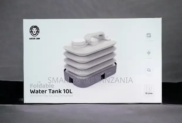 Green Lion Foldable Water Tank 10l Portable Camping Jug - Buy in Dar es Salaam, Tanzania | Smartware