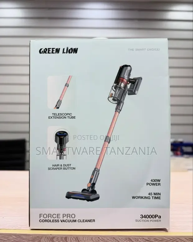 Green Lion Force Pro Cordless Vacuum Cleaner - Buy in Dar es Salaam, Tanzania | Smartware