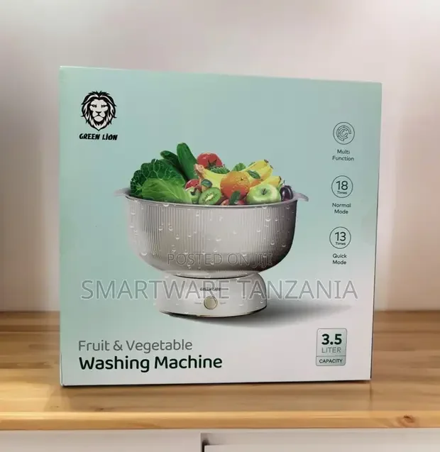 Green Lion Fruit Vegetable Washing Machine 3.5L - Buy in Dar es Salaam, Tanzania | Smartware