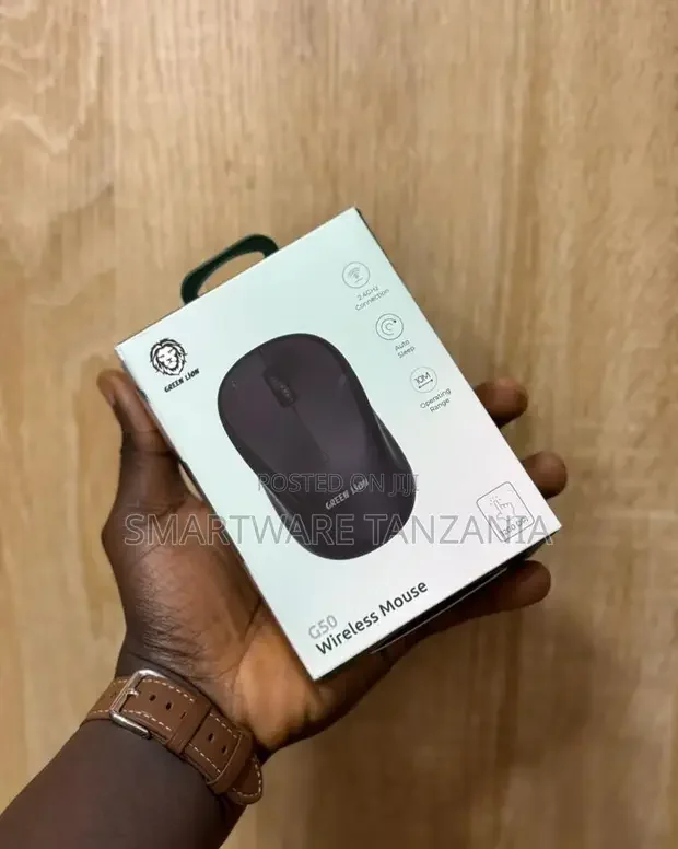 Green Lion G50 Wireless Mouse - Silent Click, Ergonomic Design - Buy in Dar es Salaam, Tanzania | Smartware