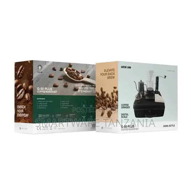 Green Lion G-50 Plus Coffee Maker Set - Buy in Dar es Salaam, Tanzania | Smartware