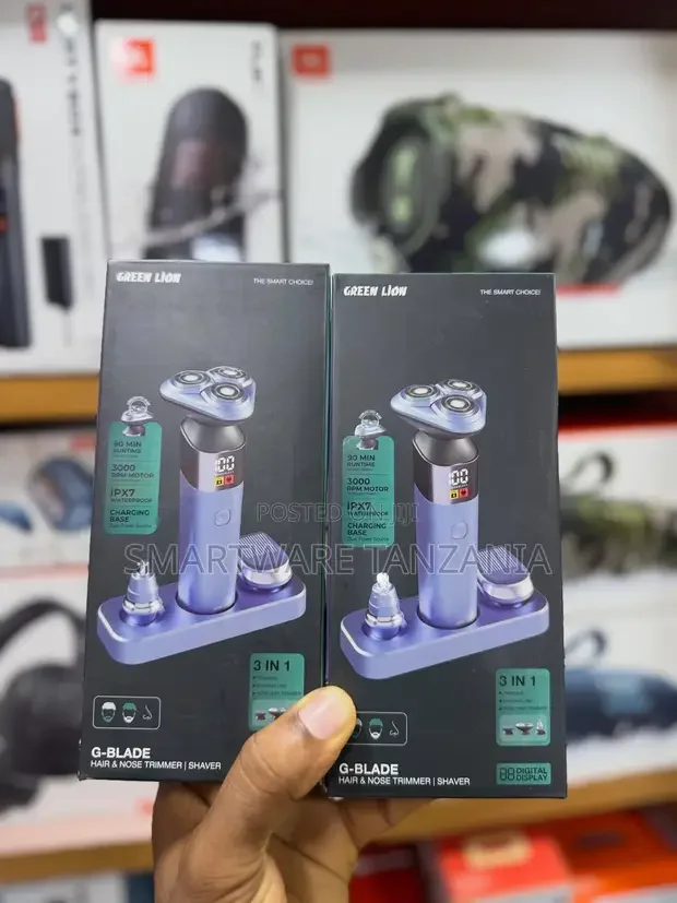 Green Lion G-Blade 3-in-1 Shaver Trimmer - Buy in Dar es Salaam, Tanzania | Smartware