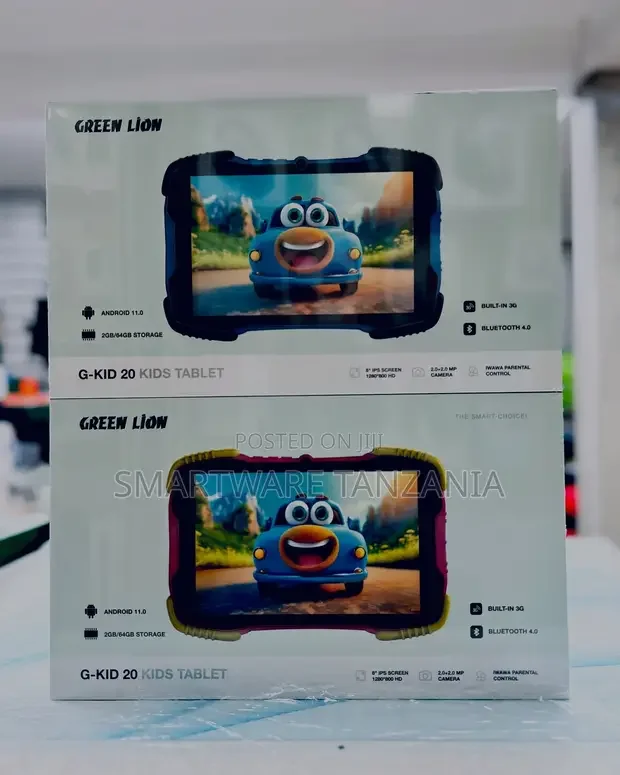 Green Lion G-Kid 20 Kids Tablet - Android 11 - Buy in Dar es Salaam, Tanzania | Smartware