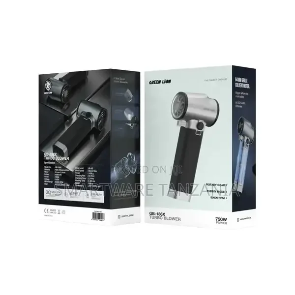 Green Lion GB-186X Turbo Blower - Silver - Buy in Dar es Salaam, Tanzania | Smartware