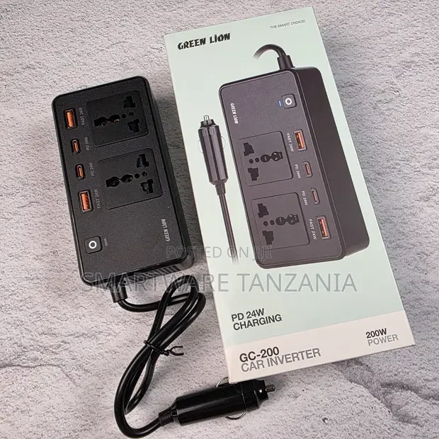 Green Lion GC-200 Inverter Kit - 200W Power Station - Buy in Dar es Salaam, Tanzania | Smartware