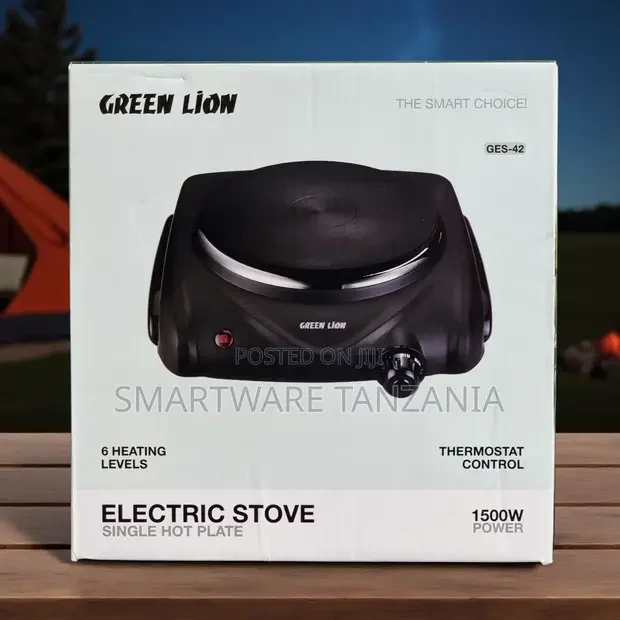 Green Lion GES-42 Electric Stove Single Hot Plate 1500W - Buy in Dar es Salaam, Tanzania | Smartware