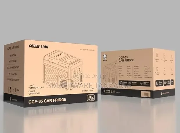 Green Lion Gfc-35 Car Fridge - Black