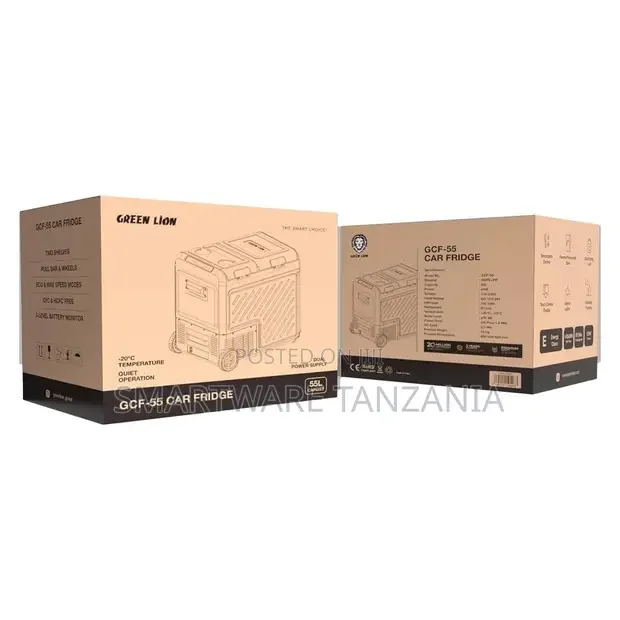 Green Lion GFC-55 Car Fridge - Black - Buy in Dar es Salaam, Tanzania | Smartware