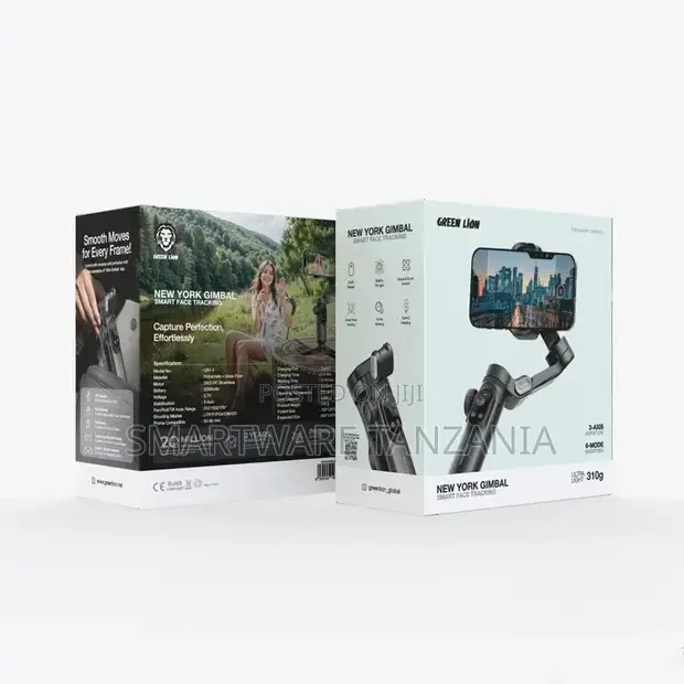 Green Lion Gimbal Smart Face Tracking With 6 Shooting Modes - Buy in Dar es Salaam, Tanzania | Smartware