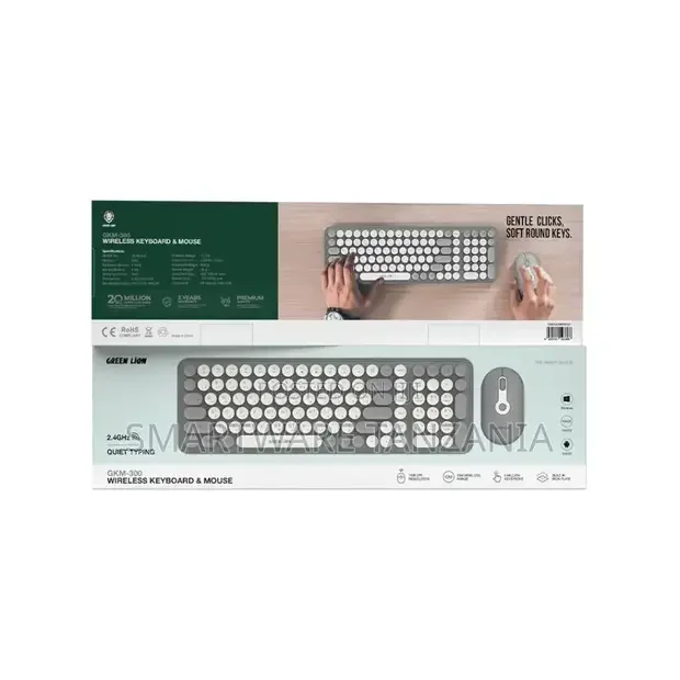 Green Lion GKM-300 Wireless Keyboard + Mouse - Buy in Dar es Salaam, Tanzania | Smartware