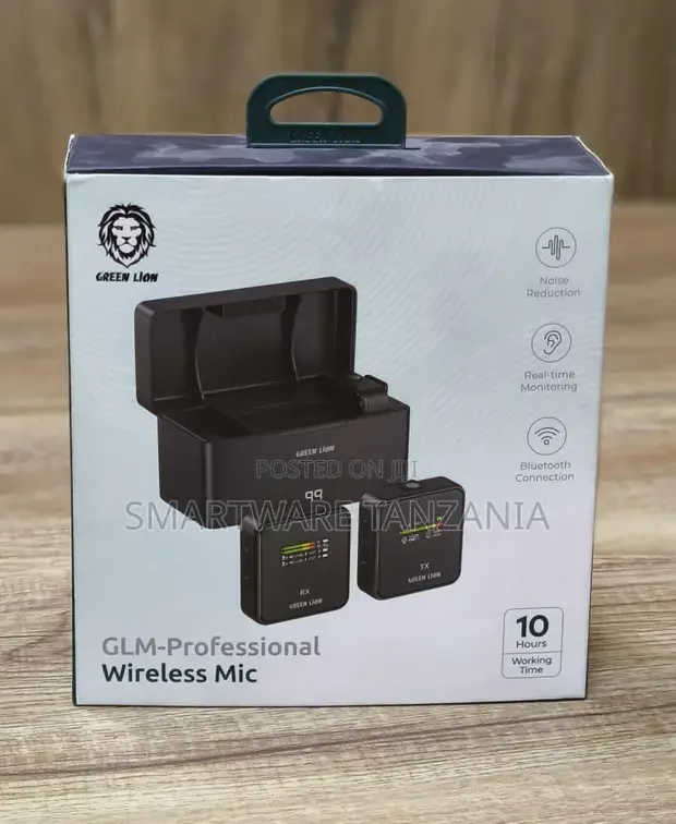 Green Lion GLM-Professional Wireless Lavalier Microphone System - Buy in Dar es Salaam, Tanzania | Smartware
