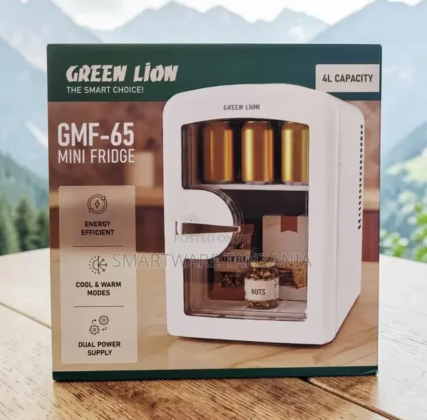 Green Lion GMF-65 Mini Fridge Compact Cooler - Buy in Dar es Salaam, Tanzania | Smartware