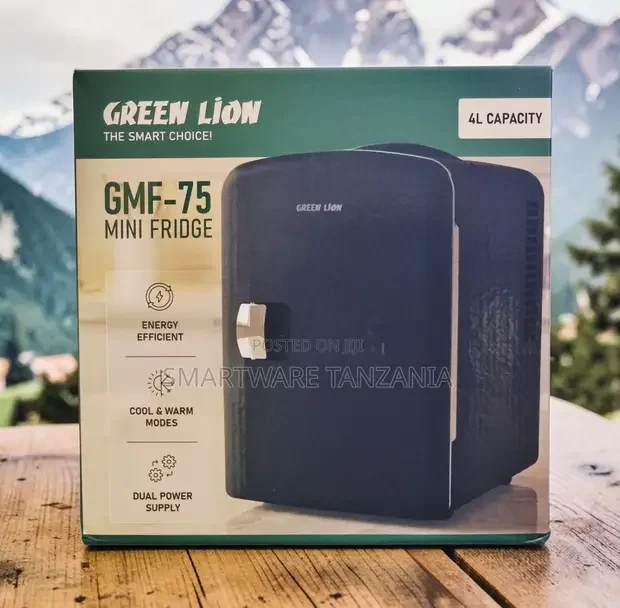 Green Lion GMF-75 Mini Fridge 4L - Buy in Dar es Salaam, Tanzania | Smartware