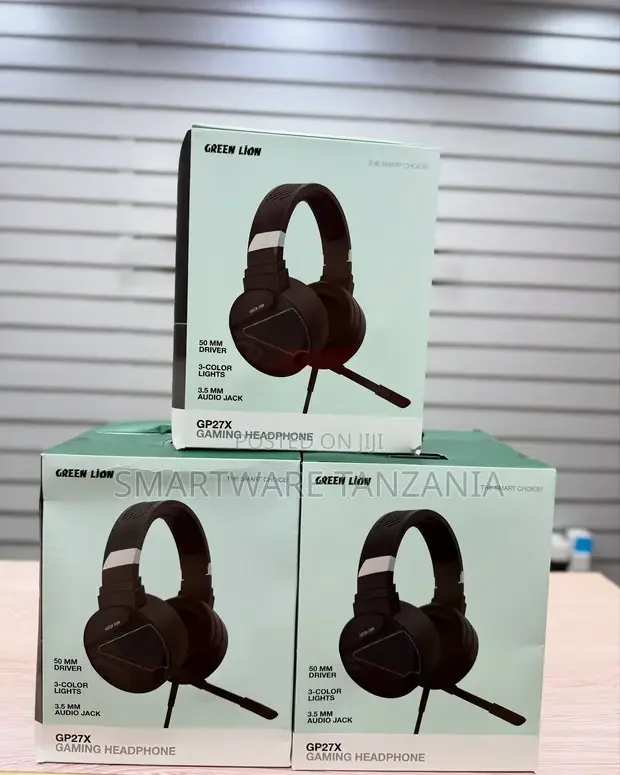 Green Lion Gp27x Gaming Headphone - 50mm Driver With RGB Lights