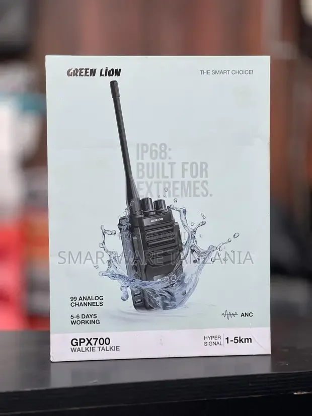 Green Lion GPX700 IP68 Waterproof Walkie Talkie - Buy in Dar es Salaam, Tanzania | Smartware