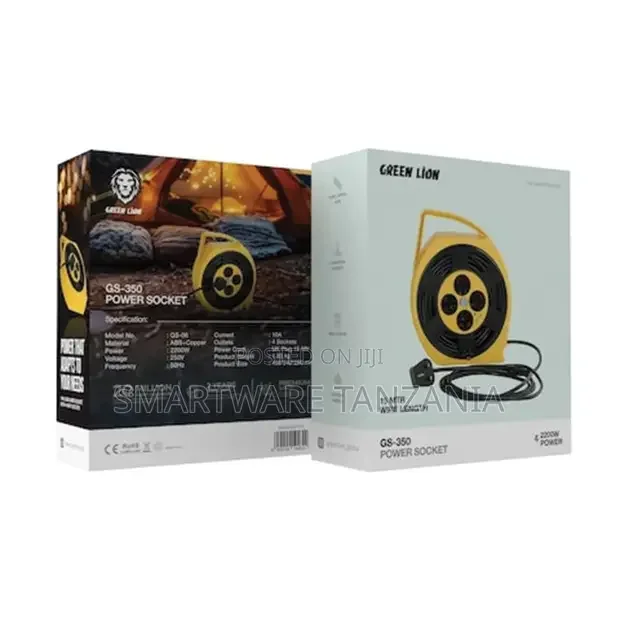 Green Lion GS-350 Power Socket - Yellow - Buy in Dar es Salaam, Tanzania | Smartware
