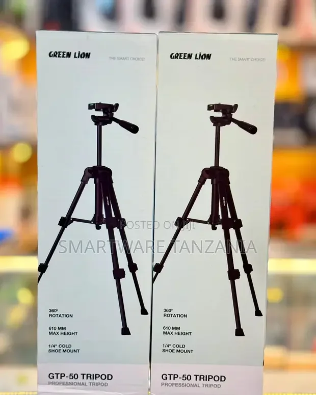 Green Lion GTP-50 Pro Tripod - Buy in Dar es Salaam, Tanzania | Smartware