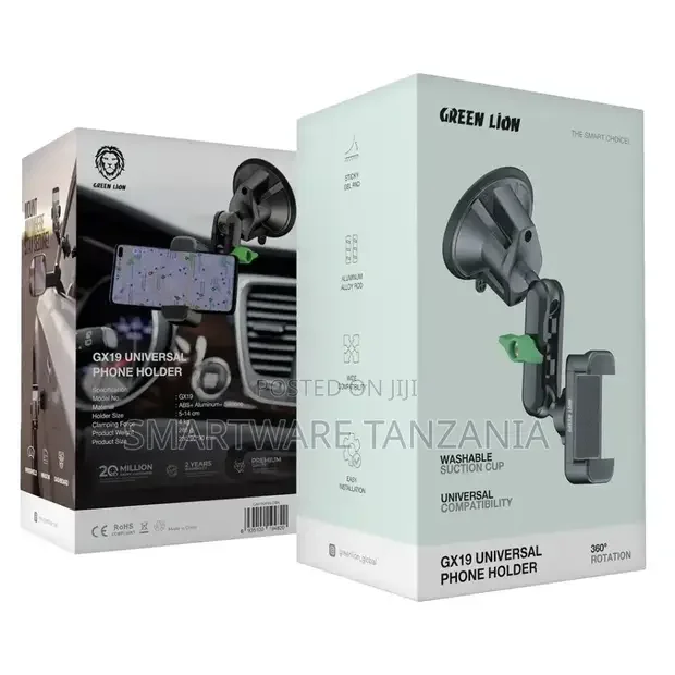 Green Lion Gx-19 Universal Phone Holder - Buy in Dar es Salaam, Tanzania | Smartware