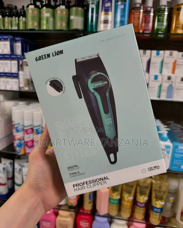 Green Lion Hair Clipper Professional Digital Led 120 Min - Buy in Dar es Salaam, Tanzania | Smartware