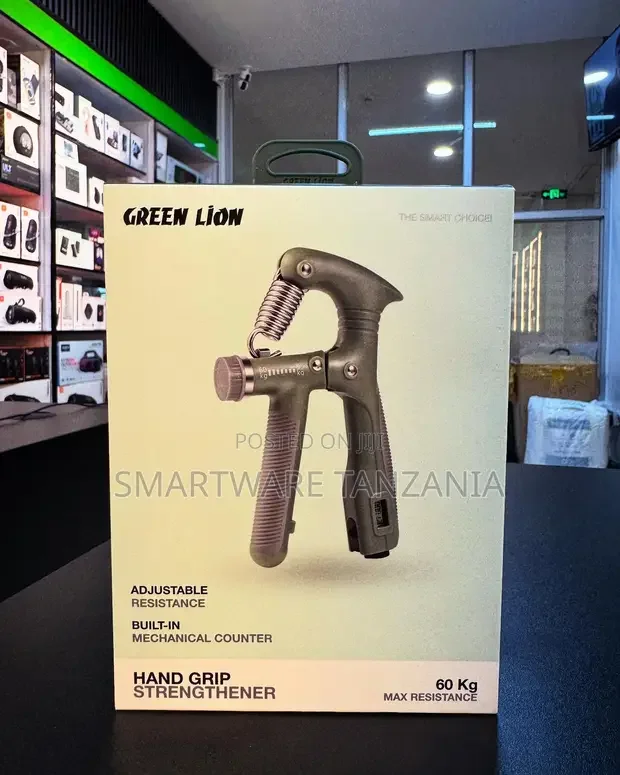 Green Lion Hand Grip Strengthener 60 Kg Max - Buy in Dar es Salaam, Tanzania | Smartware
