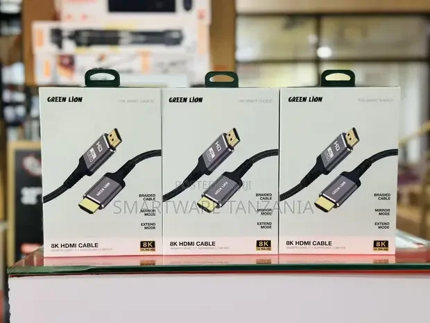 Green Lion HDMI to HDMI Cable, 48Gbps - Buy in Dar es Salaam, Tanzania | Smartware