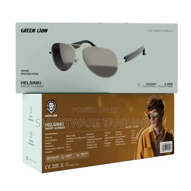 Green Lion Helsinki Smart Glasses - Buy in Dar es Salaam, Tanzania | Smartware