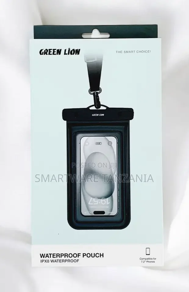 Green Lion IPX8 Waterproof Phone Pouch for 7.2" Phones - Buy in Dar es Salaam, Tanzania | Smartware