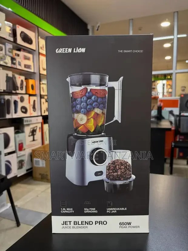 Green Lion Jet Blend Pro 650W Blender - Buy in Dar es Salaam, Tanzania | Smartware
