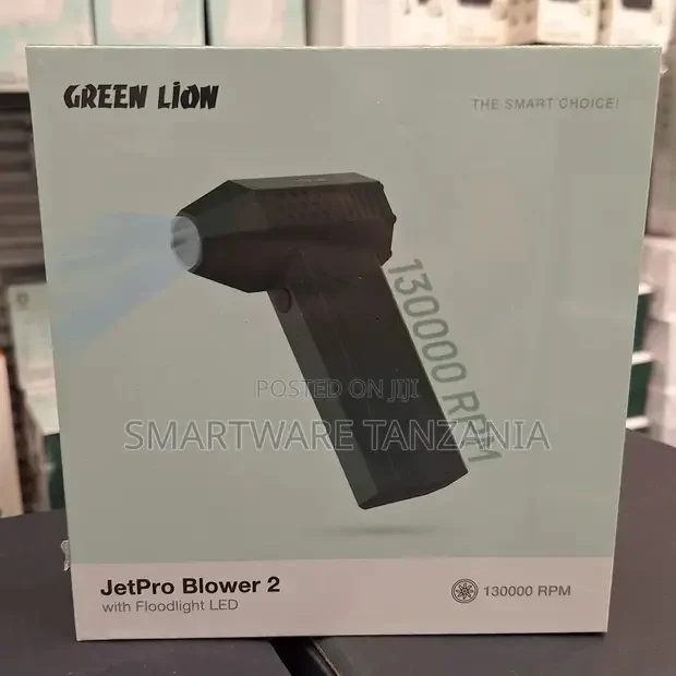 Green Lion Jetpro Blower 2 - 130,000 RPM Blower With Floodlight - Buy in Dar es Salaam, Tanzania | Smartware