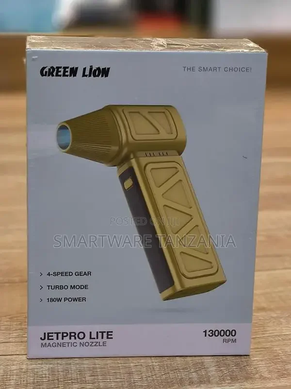 Green Lion Jetpro Lite 130,000 RPM Portable Blower - Buy in Dar es Salaam, Tanzania | Smartware