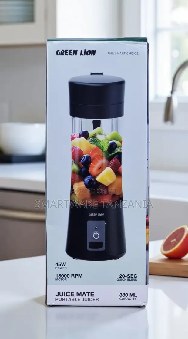 Green Lion Juice Mate Portable Juicer 380ml - Buy in Dar es Salaam, Tanzania | Smartware