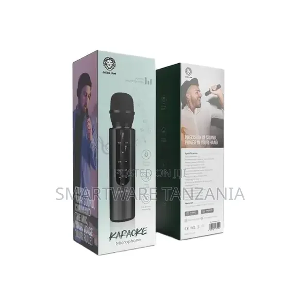 Green Lion Karaoke Microphone - Black - Buy in Dar es Salaam, Tanzania | Smartware