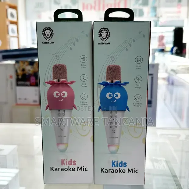 Green Lion Kids Karaoke Mic - Buy in Dar es Salaam, Tanzania | Smartware