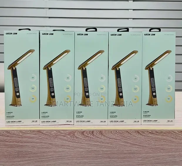 Green Lion LED Desk Lamp - Stepless Dimming 3 Color Modes - Buy in Dar es Salaam, Tanzania | Smartware