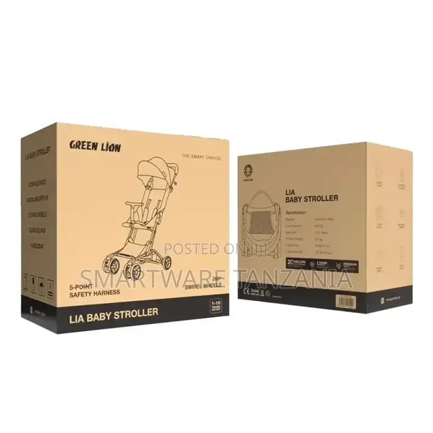 Green Lion Lia Baby Stroller - Black - Buy in Dar es Salaam, Tanzania | Smartware