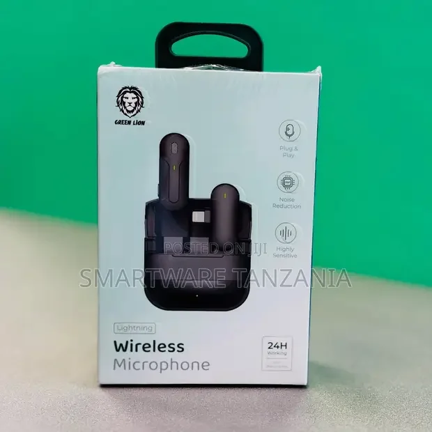 Green Lion Lightning Wireless Microphone - Buy in Dar es Salaam, Tanzania | Smartware