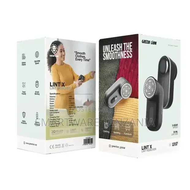 Green Lion Lint X Lint Remover - Black - Buy in Dar es Salaam, Tanzania | Smartware