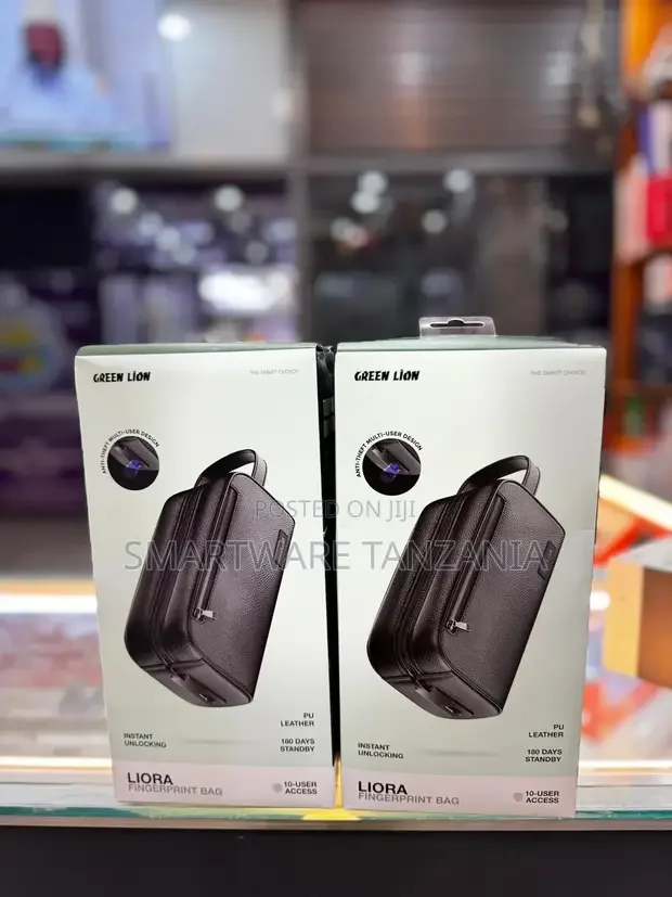 Green Lion Liora Fingerprint Lock Bag - Buy in Dar es Salaam, Tanzania | Smartware