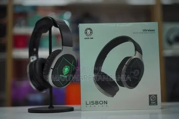 Green Lion Lisbon Wireless Headphones Bluetooth Over-Ear - Buy in Dar es Salaam, Tanzania | Smartware