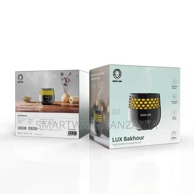 Green Lion Lux Bakhour Incense Burner 2500mah