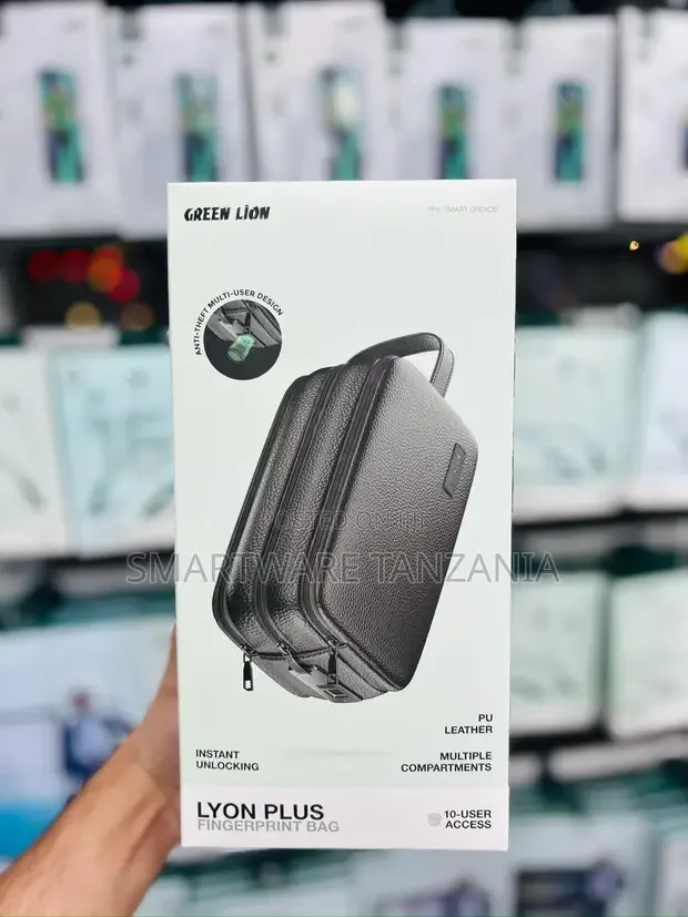 Green Lion Lyon Plus Fingerprint Bag - Buy in Dar es Salaam, Tanzania | Smartware