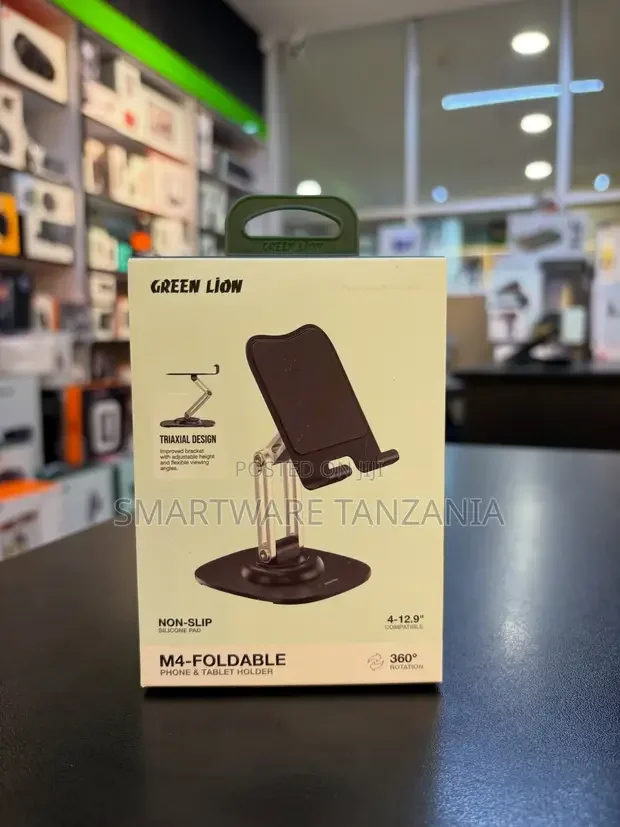 Green Lion M4 Foldable Phone and Tablet Holder - Buy in Dar es Salaam, Tanzania | Smartware