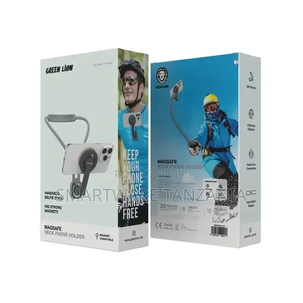 Green Lion Magsafe Neck Phone Holder - Grey - Buy in Dar es Salaam, Tanzania | Smartware